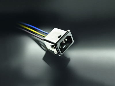 Schurter New Ultra-Compact IEC Appliance Inlet with Line Filter Saves Valuable Interior Space