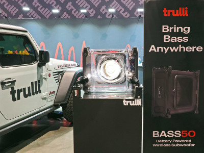 Trulli Audio Introduces Bass50, World’s First Battery-Powered Thin Subwoofer