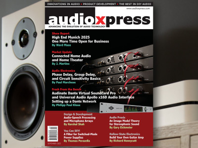 Home Audio, Networks, Practical Electronics, and New Listening Perspectives in audioXpress September 2025