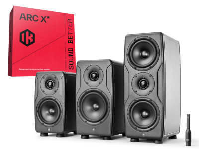 IK Multimedia Releases iLoud Precision MKII Studio Monitors with New ARC X System