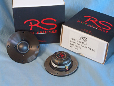 Test Bench: The New TW 104.28 N/Ag 1.1" Soft Dome Tweeter from RS Speakers