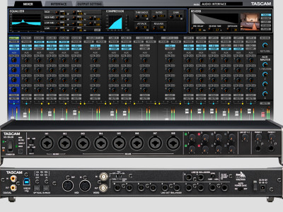 Tascam Announces Celesonic US-20x20 USB 3 Audio Interface