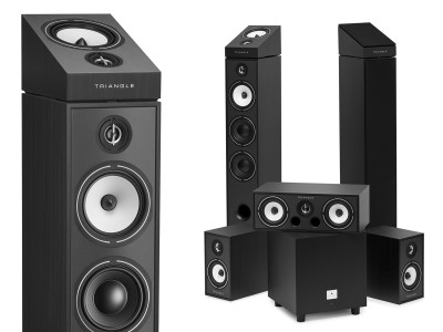 Upward shop firing speakers