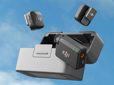 DJI Mic 美品 DJI Mic Mini,400m Wireless Lavalier Microphone Detail-Rich