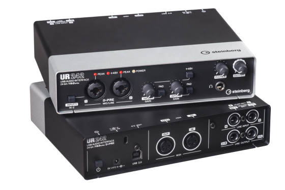 超人気ブティック Steinberg New UR242 Interface Audio 2.0 USB kHz 24-bit/192 DTM・DAW