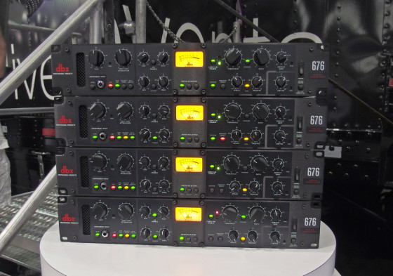 dbx Goes Vintage-Style with the New 676 Tube Mic Pre Channel Strip