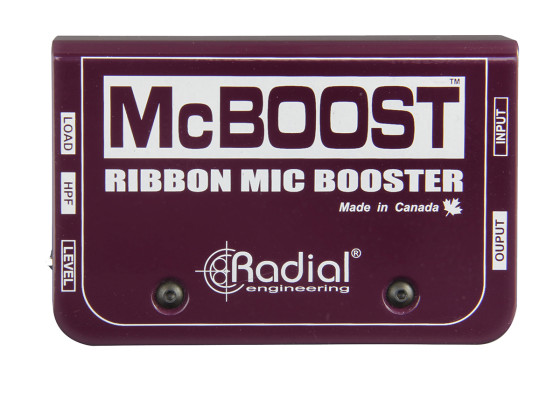 Radial Now Shipping McBoost 100% Discrete Class-A Dual FET Signal