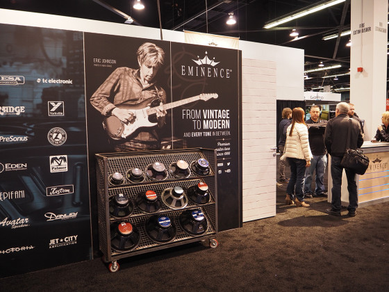 Eminence Celebrates 50 Years and Introduces New Products at NAMM 2016 ...