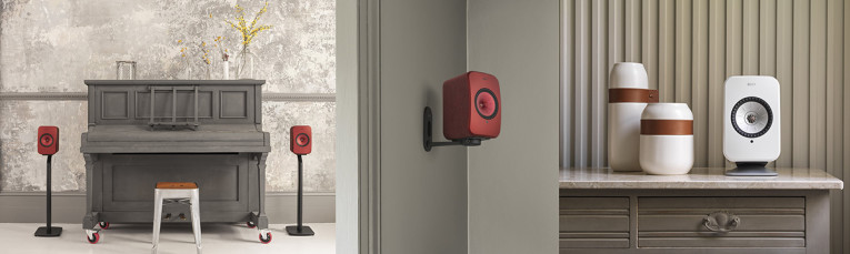 Kef lsx top wall mount