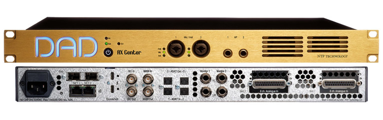 Digital Audio Denmark Introduces AX Center ThunderCore Audio