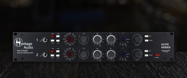配信機器・PA機器・レコーディング機器 Heritage Audio HA73 EQX2 Elite 2ch HA 73 EQX2 - Heritage Audio