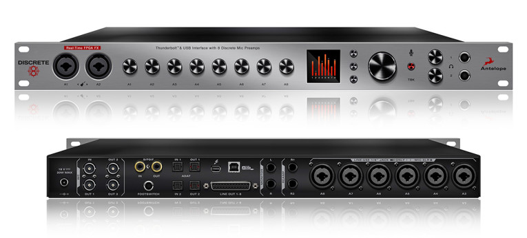 Antelope Audio Announces Discrete 8 Thunderbolt and USB