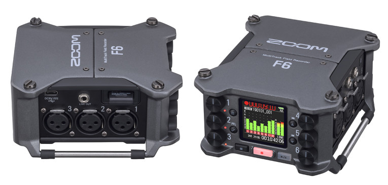 Zoom Launches New F6 32-bit MultiTrack Field Recorder Zoom Launches New F6 32-bit MultiTrack Field Recorder