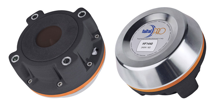New FaitalPro HF1440 Compression Driver Extends Frequency