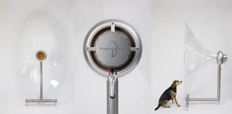 Ferguson Hill Updates Jetstream Transparent Loudspeaker