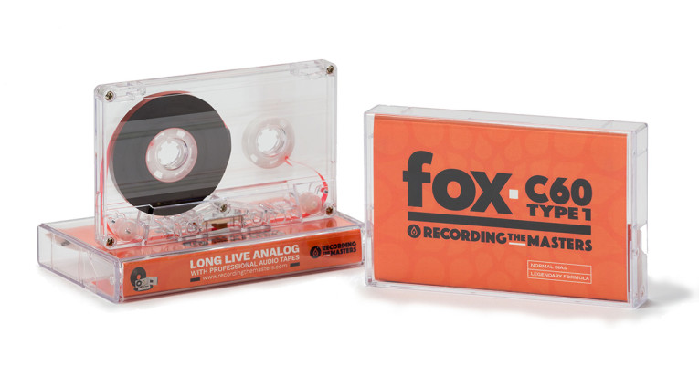 RecordingTheMasters Launches New FOX C-60 Analog Compact Music Cassette