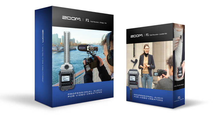 Zoom Launches F1 Field Recorder and Mic Systems for Video Zoom Launches F1 Field Recorder and Mic Systems for Video