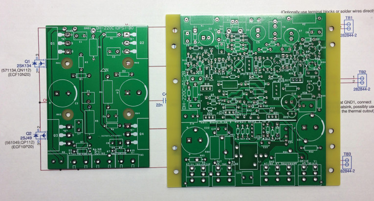 FET POWER AMP 基板セット