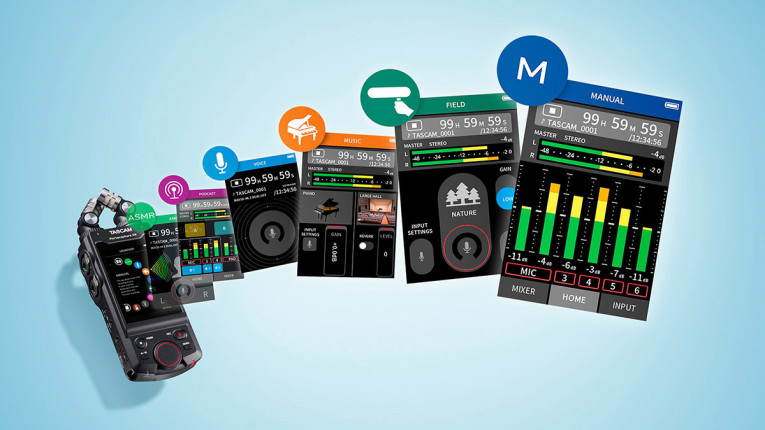 TASCAM Announces Portacapture X8 High Resolution Adaptive