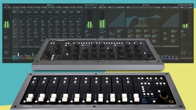 Softube Updates Console 1 Hybrid Mixing System Concept 