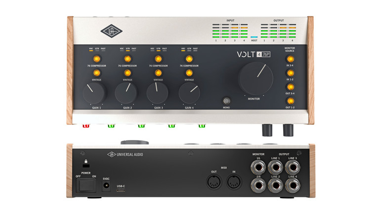 Universal Audio Releases New 4-Channel Volt USB-C Audio