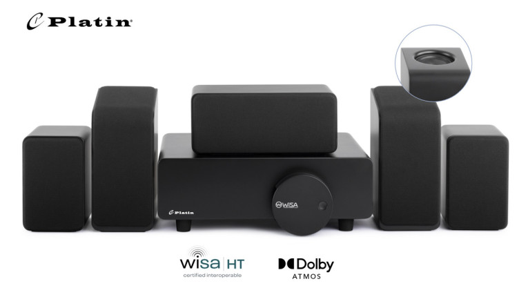 Fully wireless 5.1 surround sound sales system
