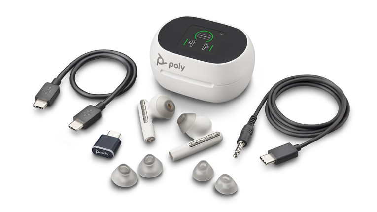 Poly VOYAGER FREE 60+ UC 白 ワイヤレス イヤホン Poly VOYAGER FREE 60+ UC 白 ワイヤレス イヤホン Poly Voyager