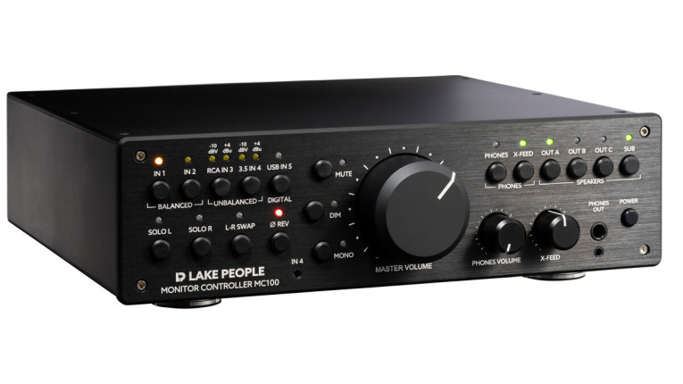 Lake People Launches MC100 Monitor Controller and High End DAC