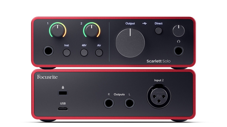 Focusrite Introduces 4th-Generation Scarlett Solo, 2i2, and