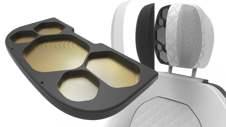 Electrostatic shop car speakers