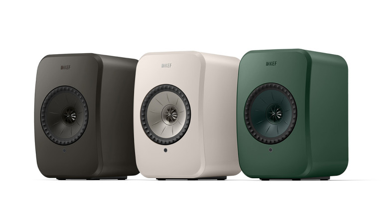 KEF LSX オリーブ KEF LSX II (Olive Green, Fabric) Powered speakers with Wi-Fi