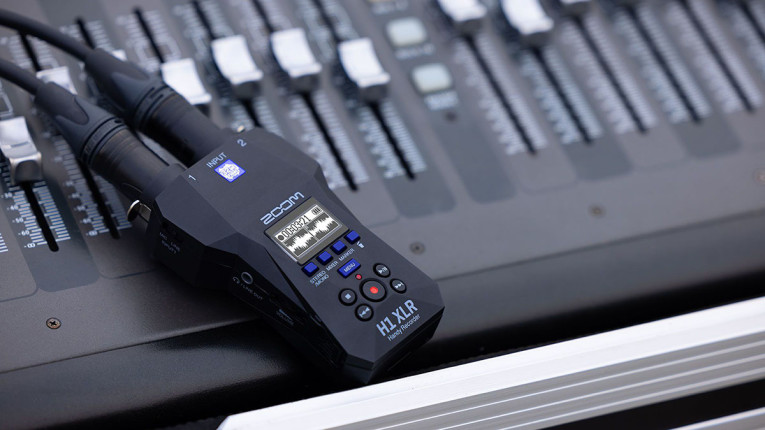 Zoom Unveils 32-bit H1 XLR Handy Recorder that Doubles as