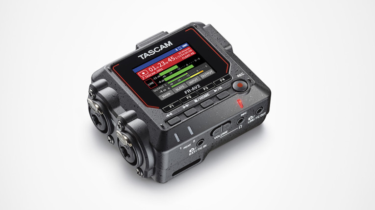 Tascam Launches FR-AV2 2-Channel 32-Bit Float Portable Audio Field