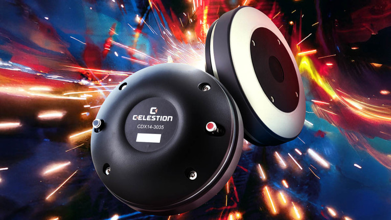 Celestion Launches Ferrite Magnet CDX14-3035 HF Compression Driver