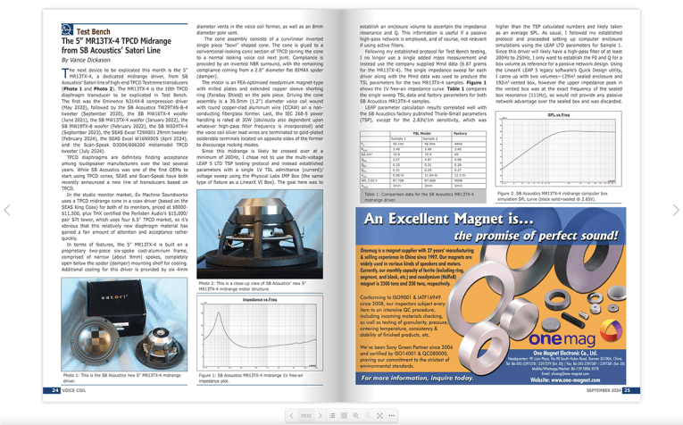 Cutting-Edge Drivers and New Enclosure Options in Voice Coil Cutting-Edge Drivers and New Enclosure Options in Voice Coil