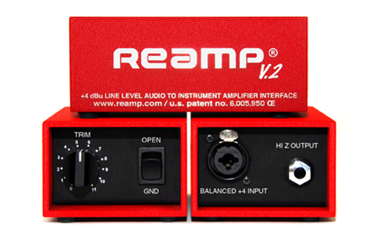 reamp thorught amp sim