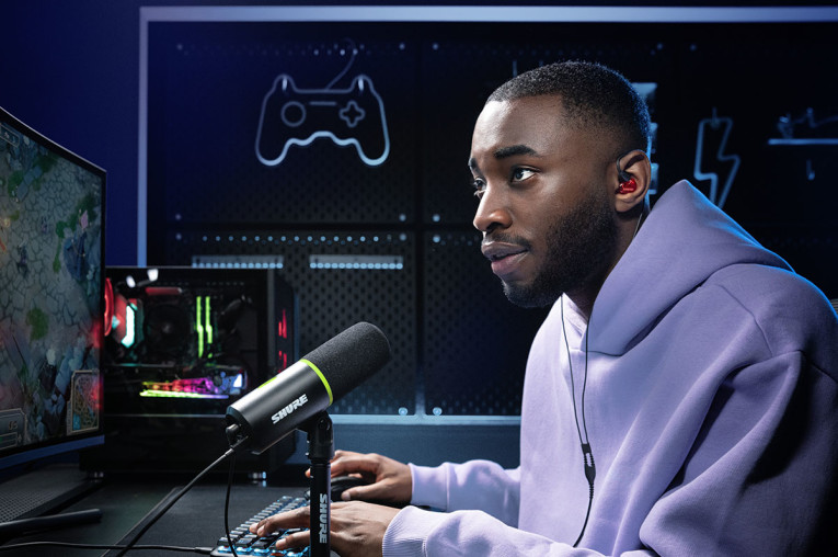 Shure Launches MV6 Dynamic USB-C Gaming Microphone with Shure Launches MV6 Dynamic USB-C Gaming Microphone with