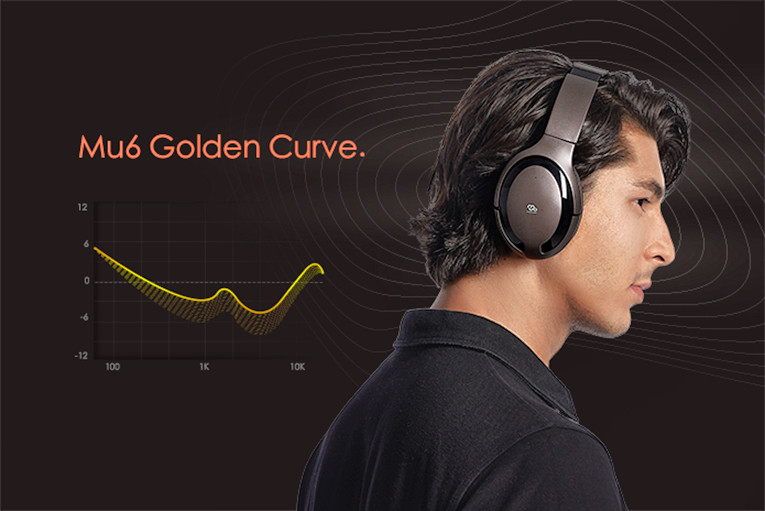 ヘッドホン Mu6 Smart Noise Canceling Headphones Mu6 Space 2 Active Noise Canceling Headphones - mu6