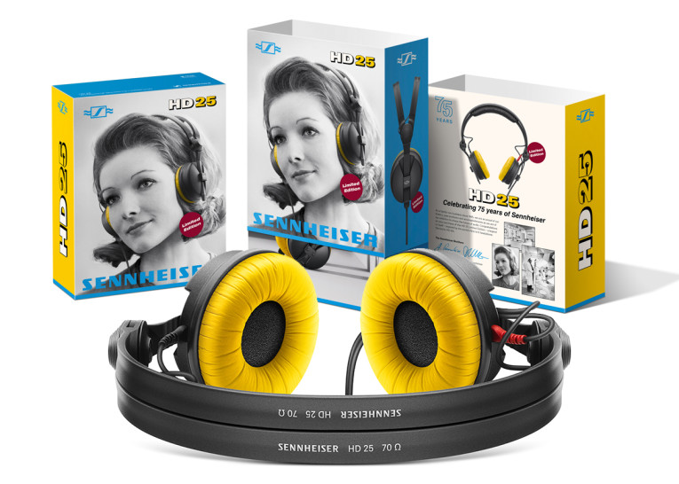 Sennheiser HD 25 Special Edition Pro On-Ear Headphones HD 25 SE