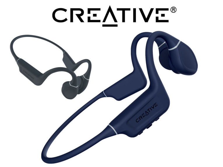 Creative Labs Outlier Free Wireless Bone Conduction Headphones - Gray