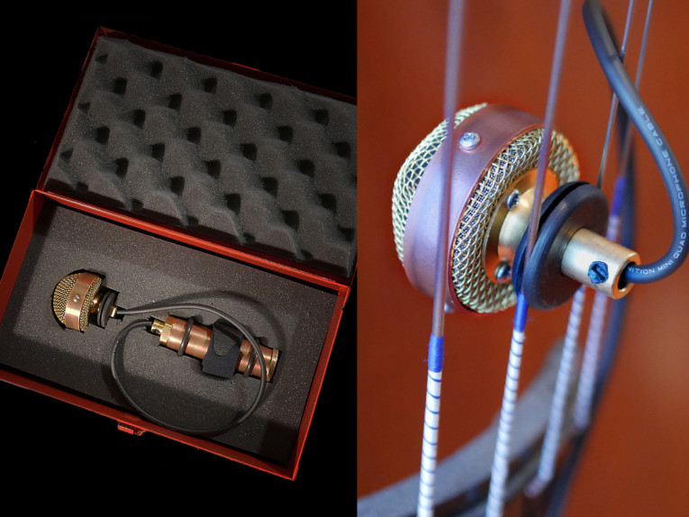 Ear Trumpet Labs Nadine コンデンサーマイク Nadine Upright Bass Microphone by Ear Trumpet Labs