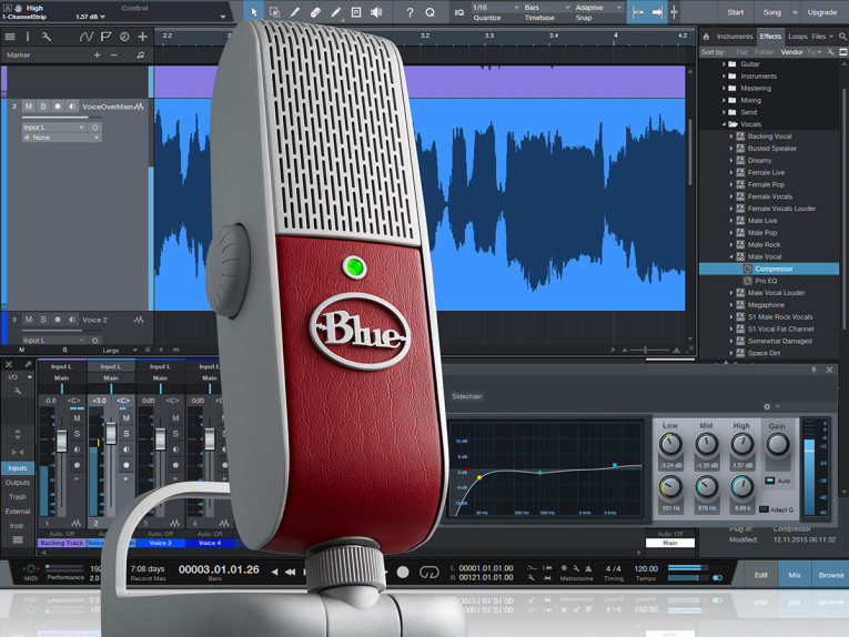 Blue Announces Raspberry Studio All-In-One Mobile Recording