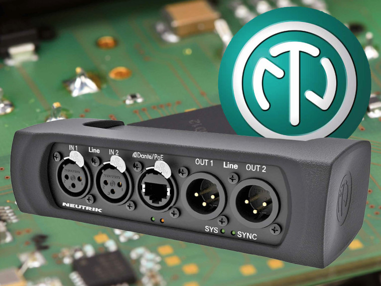 Neutrik Announces New Dante I/O Interface | audioXpress