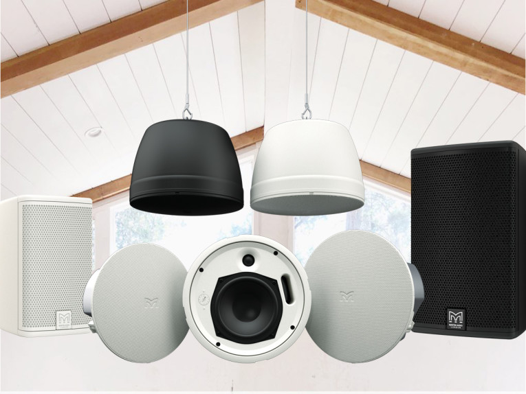 Martin audio ceiling top speakers