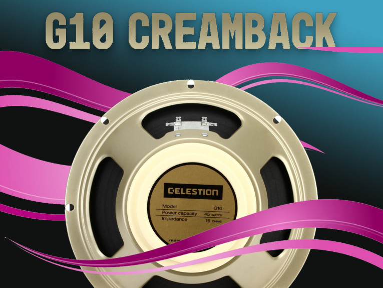 Celestion Introduces the G10 Creamback Guitar Speaker Impulse
