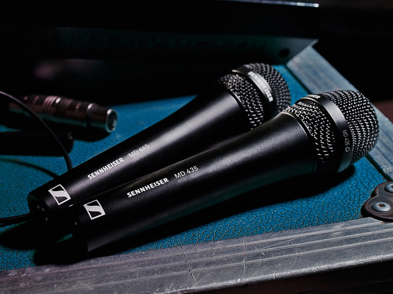 Sennheiser Unveils New MD 445 and MD 435 Vocal Microphones