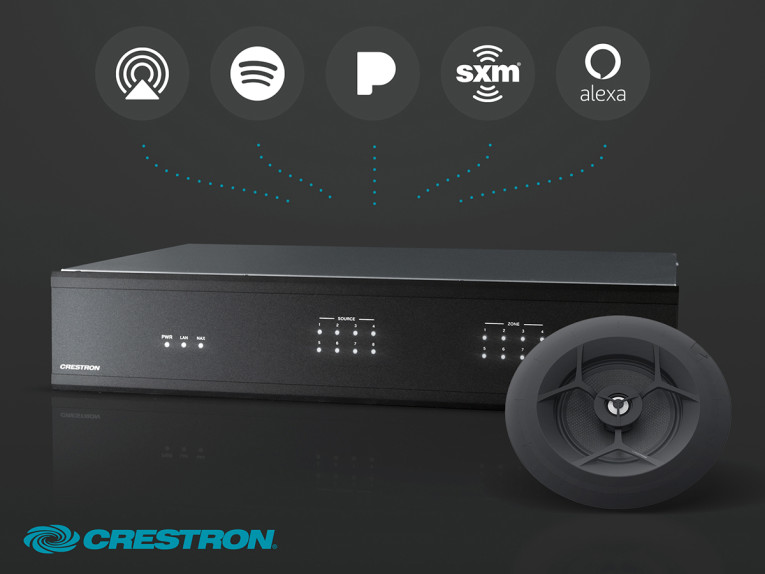 Crestron Announces DM NAX WholeHome Audio Amplifier Now Available