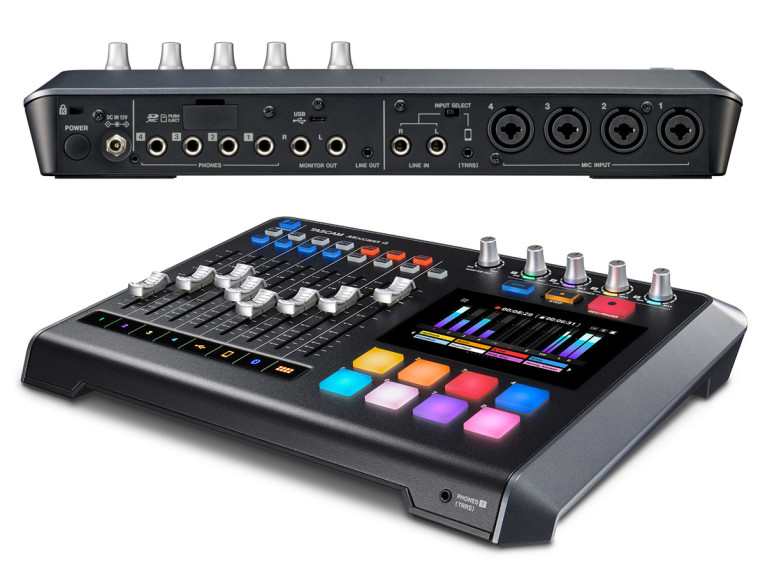TASCAM Mixcast 4 ポッドキャストステーション TASCAM Mixcast 4 Podcast Workstation – ProSoundGear