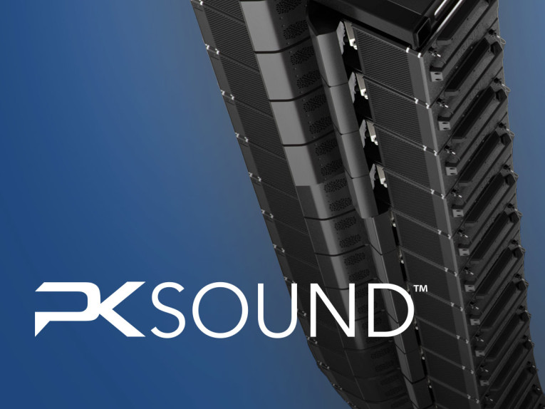 PK Sound Launches Trinity Black Robotic Line Source Element