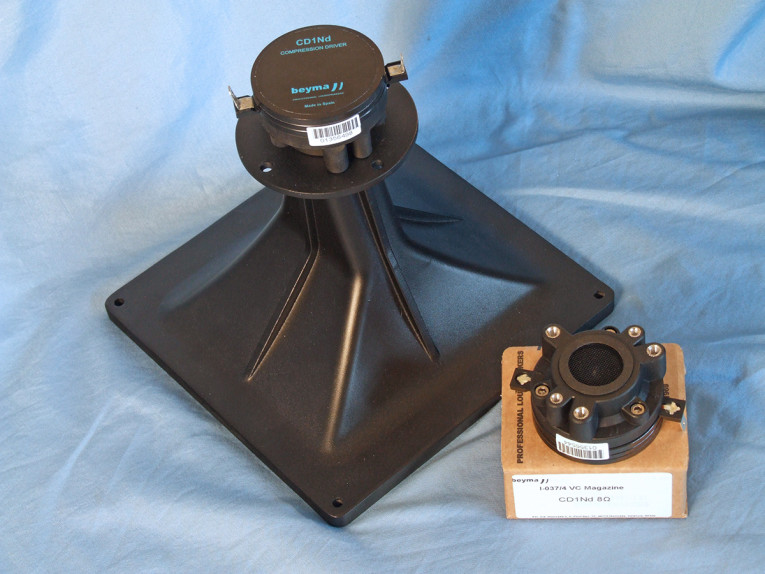 Test Bench: Beyma's New 1” CD1ND Compact Polyimide Diaphragm